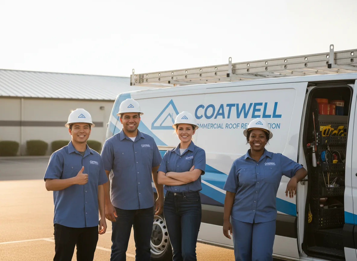 Commercial roof coating company in Springboro, OH